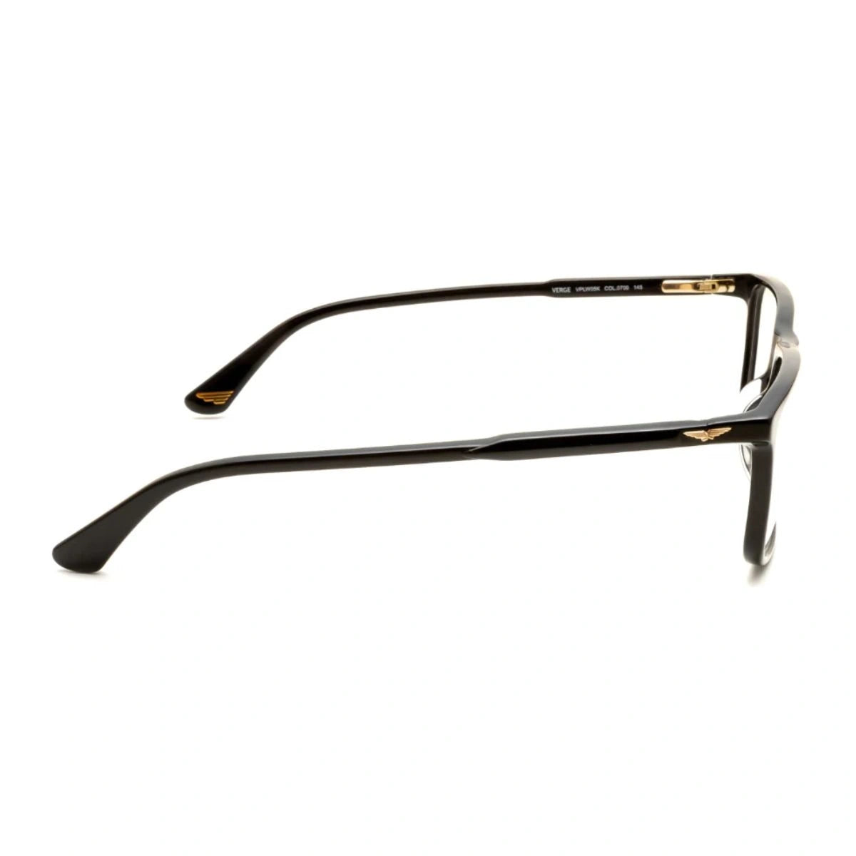 Police VPLW05K 0700 black optical frame for men and women at Optorium
