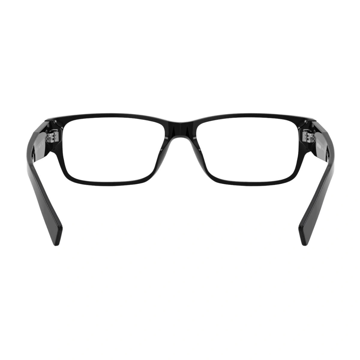 Designer Prada Black Full-Rim Rectangle Optical Frame VPR B09 16K-1O1 Unisex