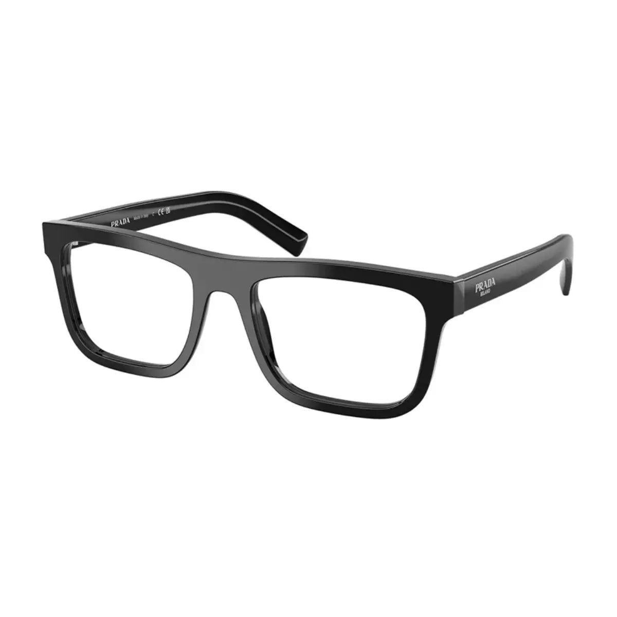 Prada men's prescription glasses VPR C03 16K-1O1 black frame at Optorium