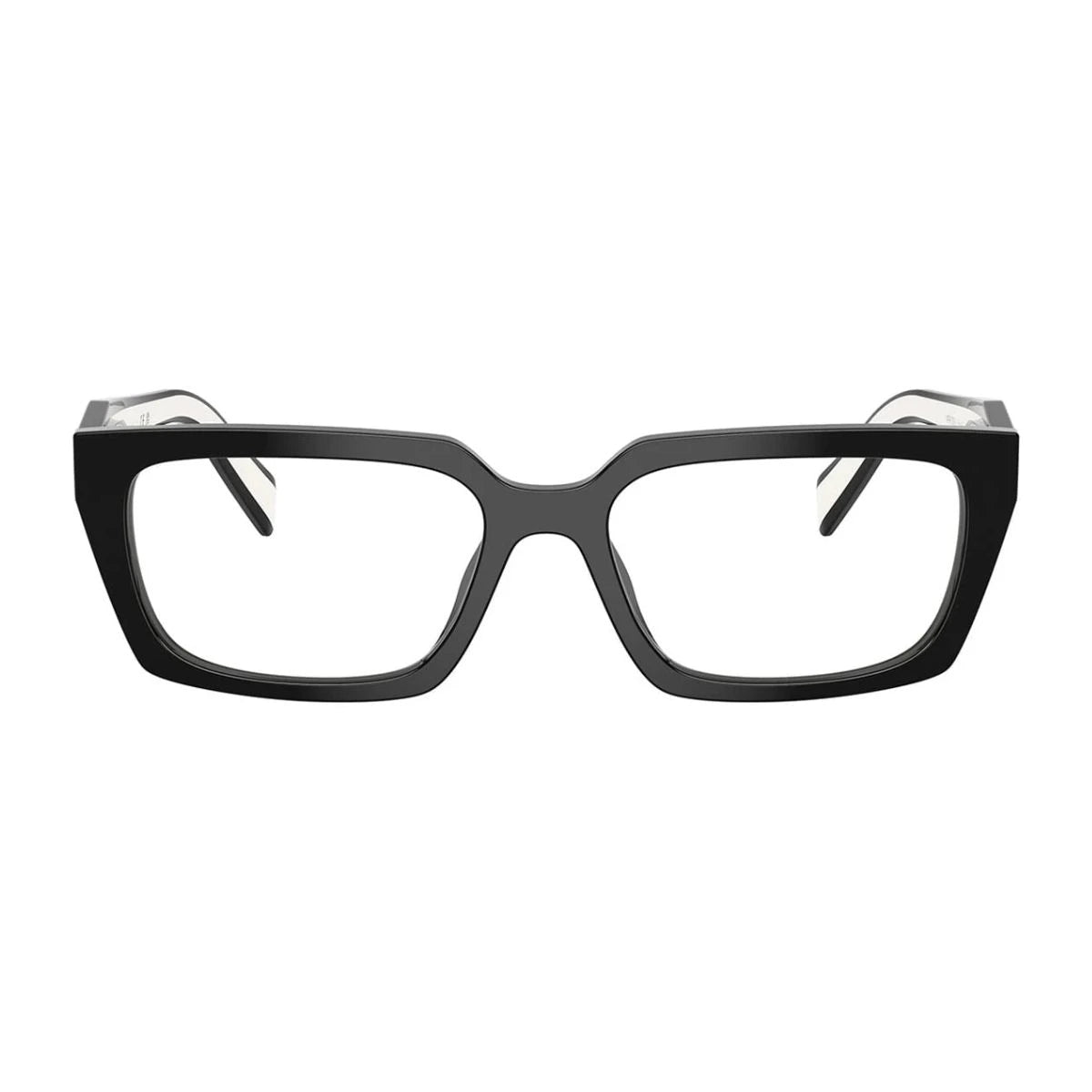 Prada VPR 19W 1AB-1O1 black cat eye full frame eyeglasses at Optorium