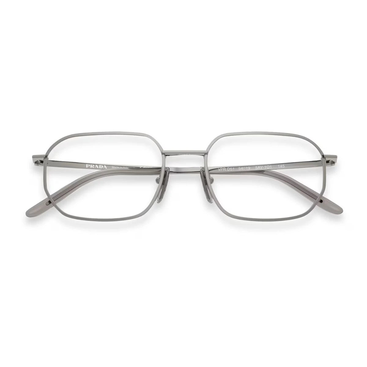 Prada spectacle VPR D51 5AV-1O1 for men at Optorium