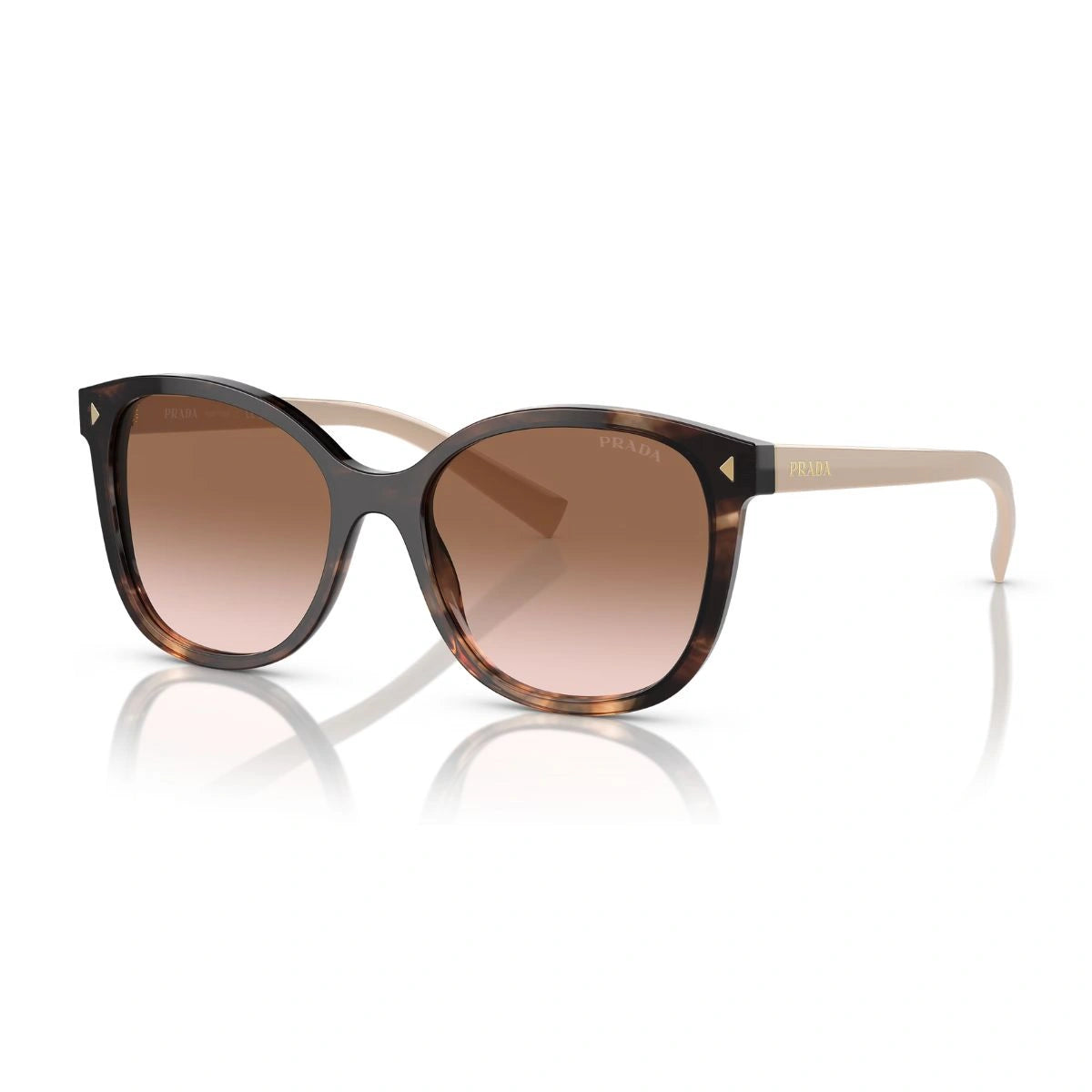 Authentic Prada SPR 22Z Women's Havana Luxury Sunglasses Online India