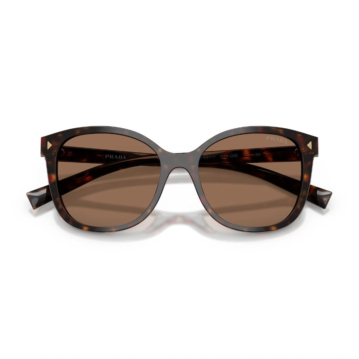Premium Prada Women's SPR 22Z Dark Brown Lens Designer Sunglasses Online
