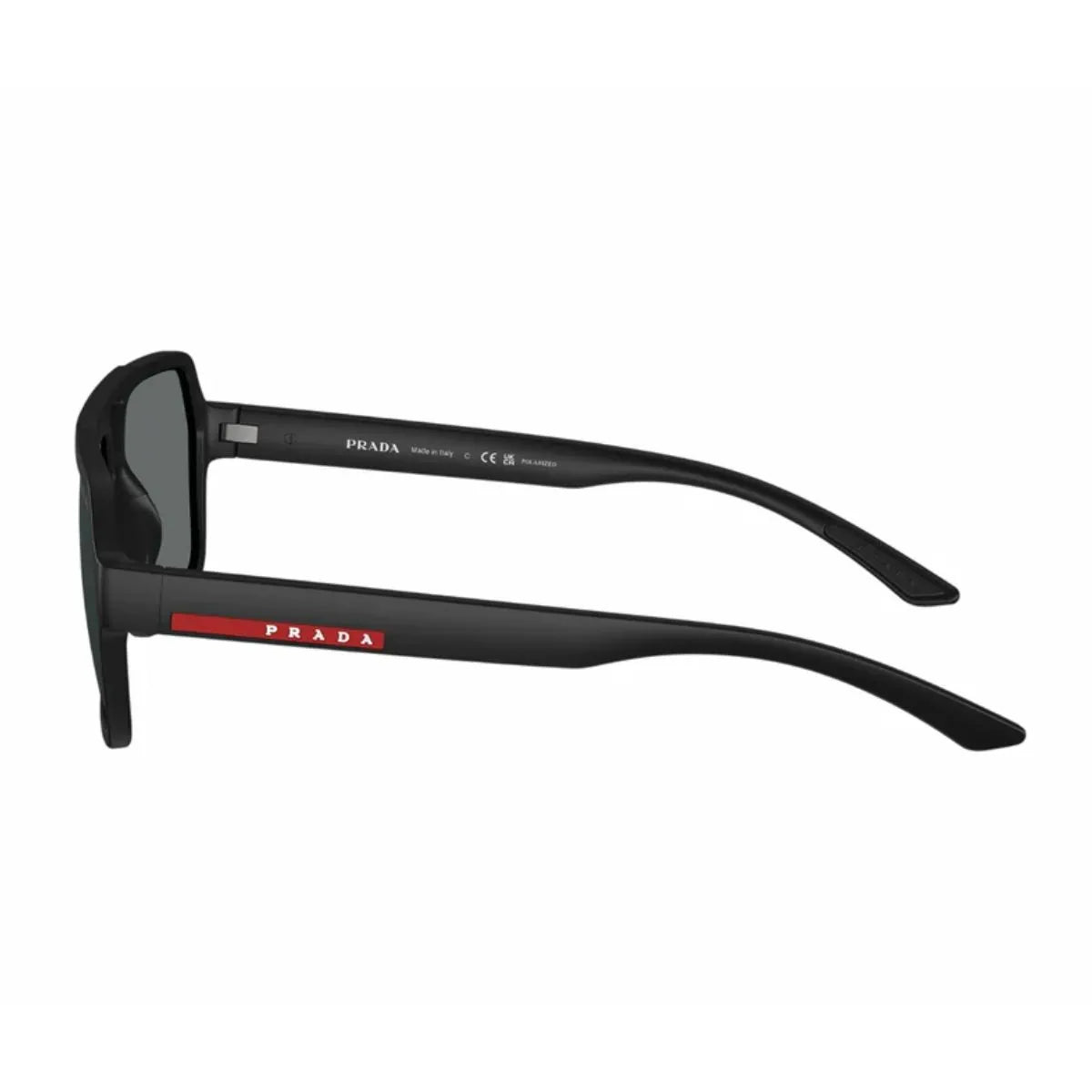 Best Prada Linea Rossa polarized shades SPS A06 DG0-02G at Optorium