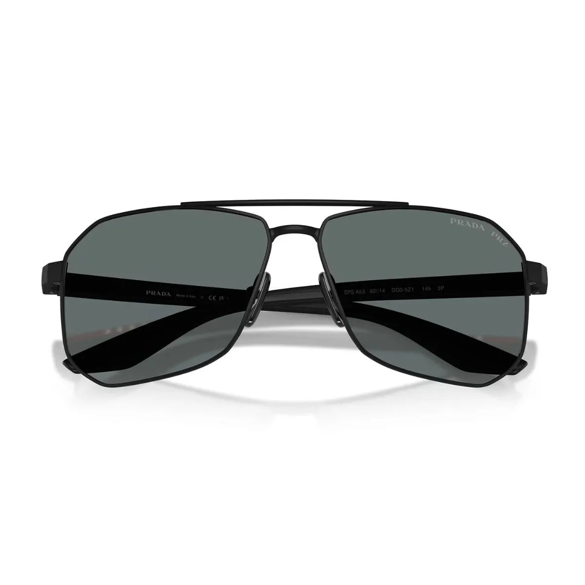 Shop Prada Linea Rossa Aviator Sunglass SPS A53 DG0-5Z1 | Optorium