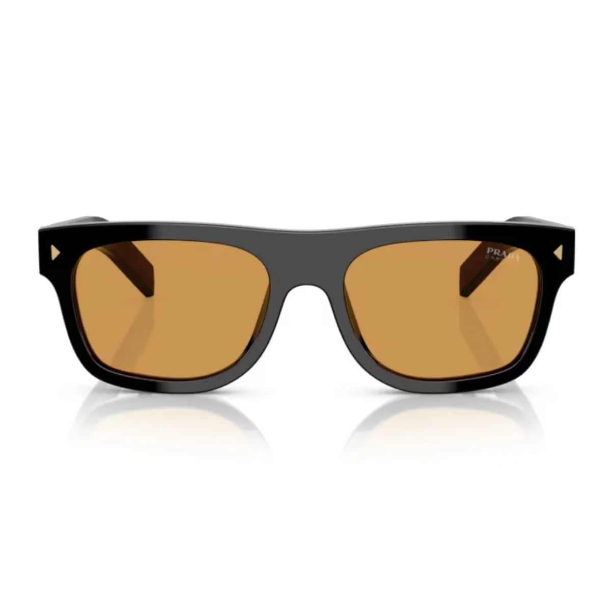 Luxury Prada black sunglasses for men SPR B12 16K-60F 3F-2F   brown Photochromic lenses