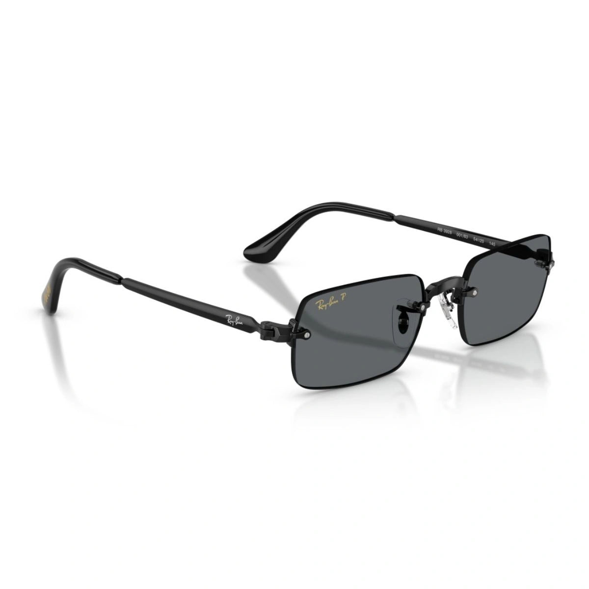 Authentic Ray-Ban A$AP Rocky RB3928 unisex black metal designer sunglasses
