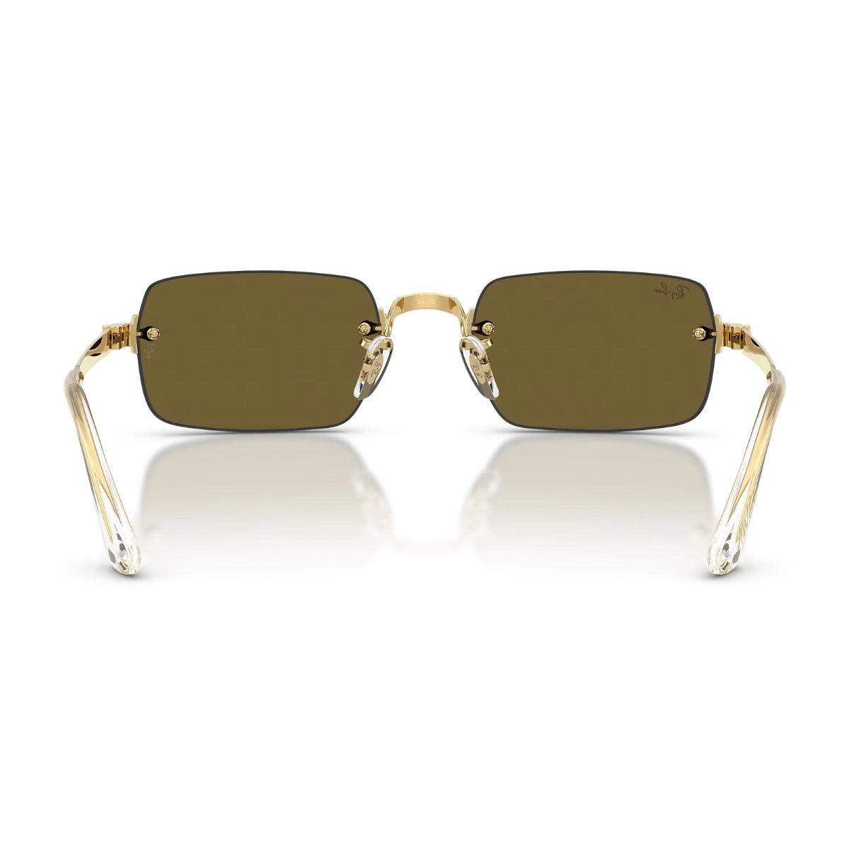 Fashion-Forward Designer Eyewear Featuring Brown UV-Protected Lenses