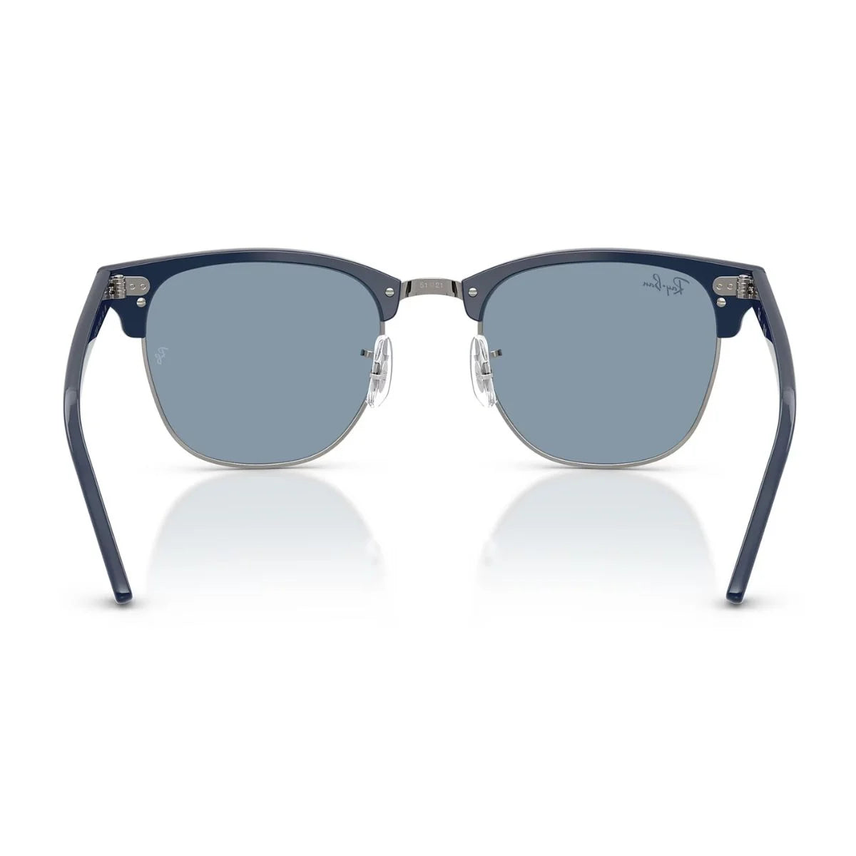 RB3016 6879/56 unisex sunglasses with adjustable nose pads and blue lenses