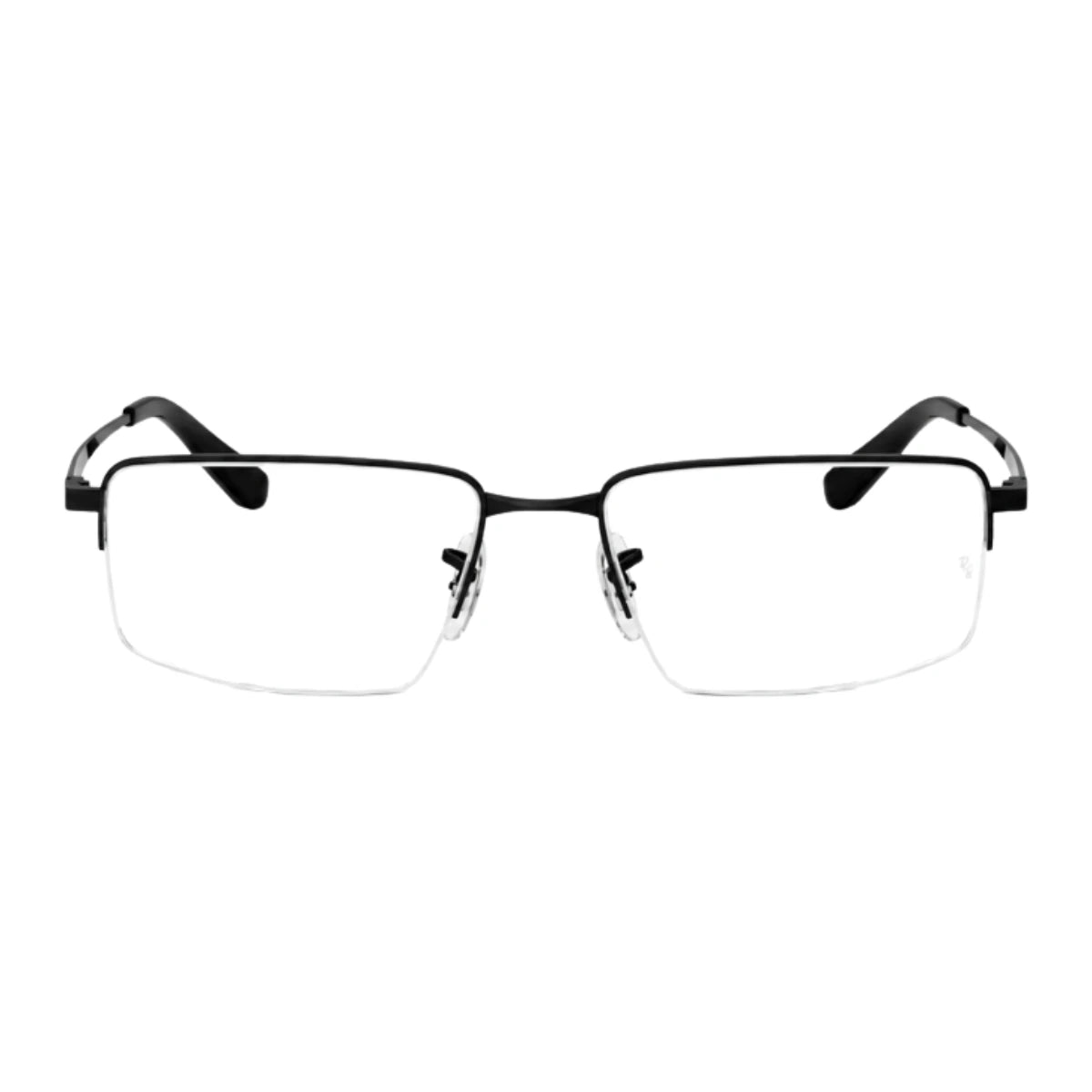 Ray-Ban RB 6561I 2509 black half rim unisex optical frame at Optorium India