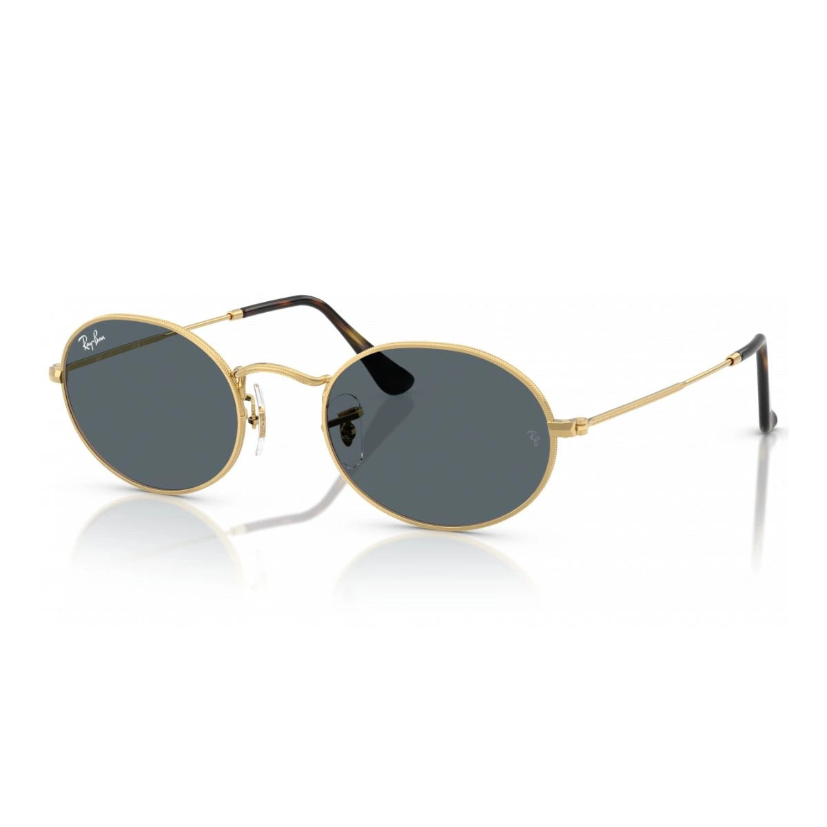 Stylish Ray-Ban gold colour full rim sunglasses RB 3547-N 001/R5 at Optorium India