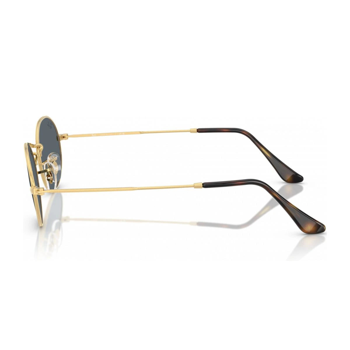 Ray-Ban RB 3547-N 001/R5 oval shaped shades with grey UV Protection lenses at Optorium