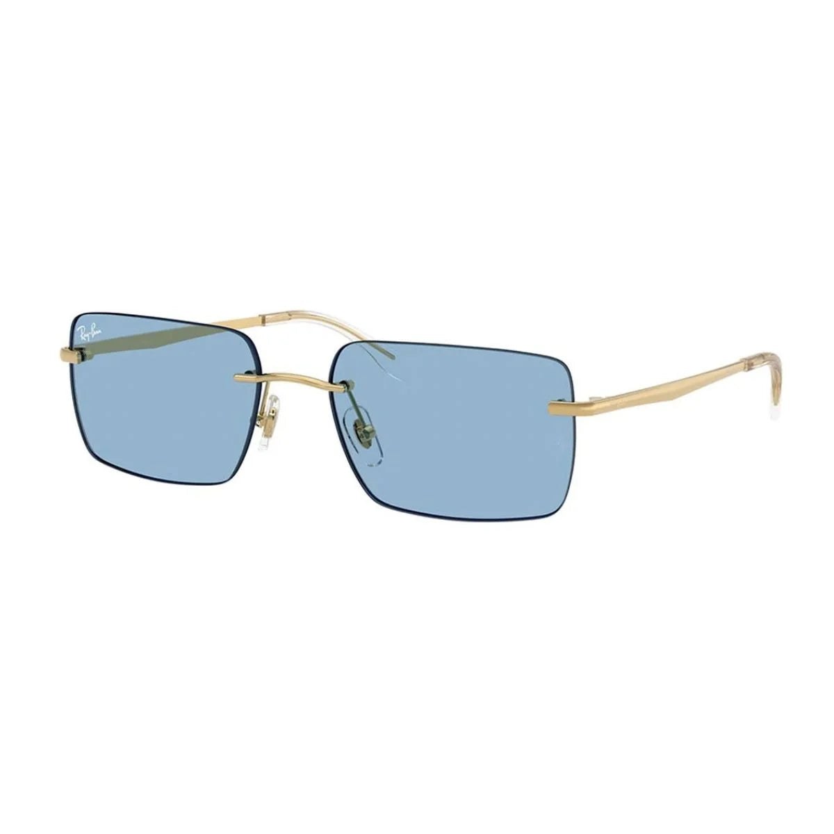 Authentic Ray-Ban RB3786I 001/72 designer sunglasses with slim temples