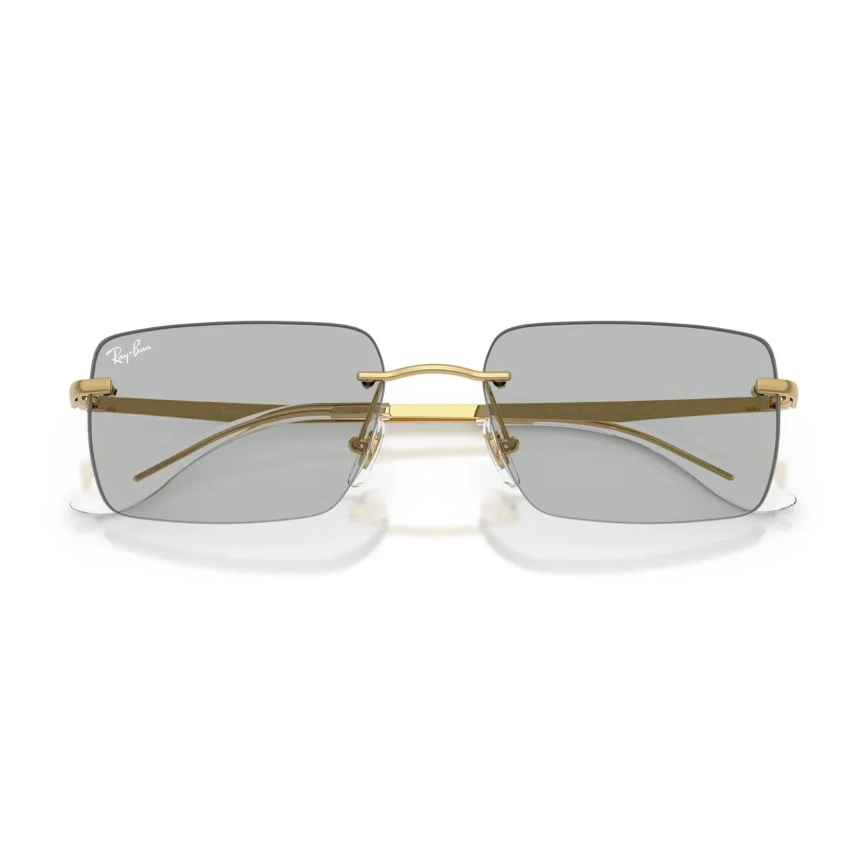 Premium Ray-Ban RB3786I 001/87 designer sunglasses with gold temples