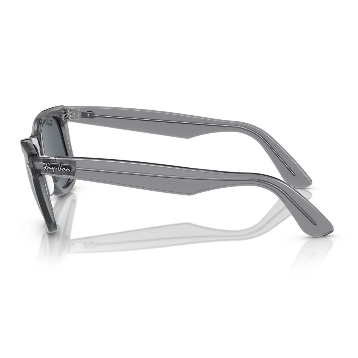 Ray-Ban transparent grey unisex sunglasses RB 2140 6773/R5 at Optorium