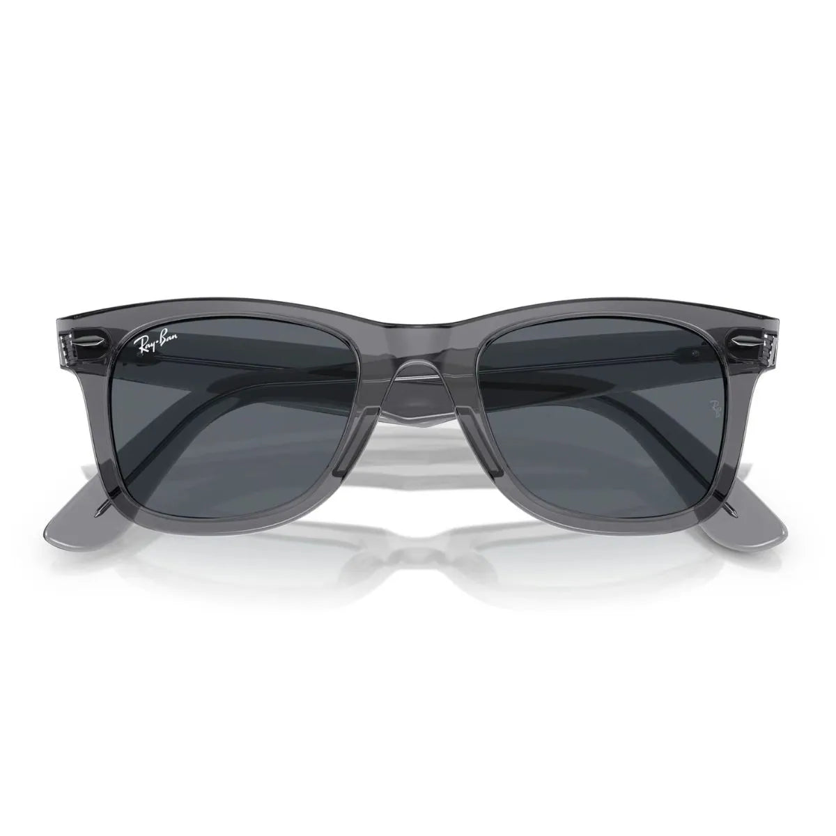 Ray-Ban Wayfarer unisex goggles with blue lenses at Optorium India