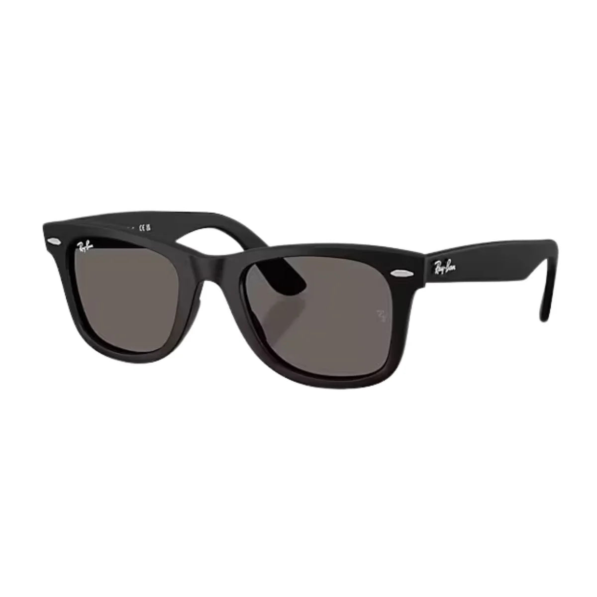 Premium RB4340 601-S/B1 sunglasses with matte black propionate frame