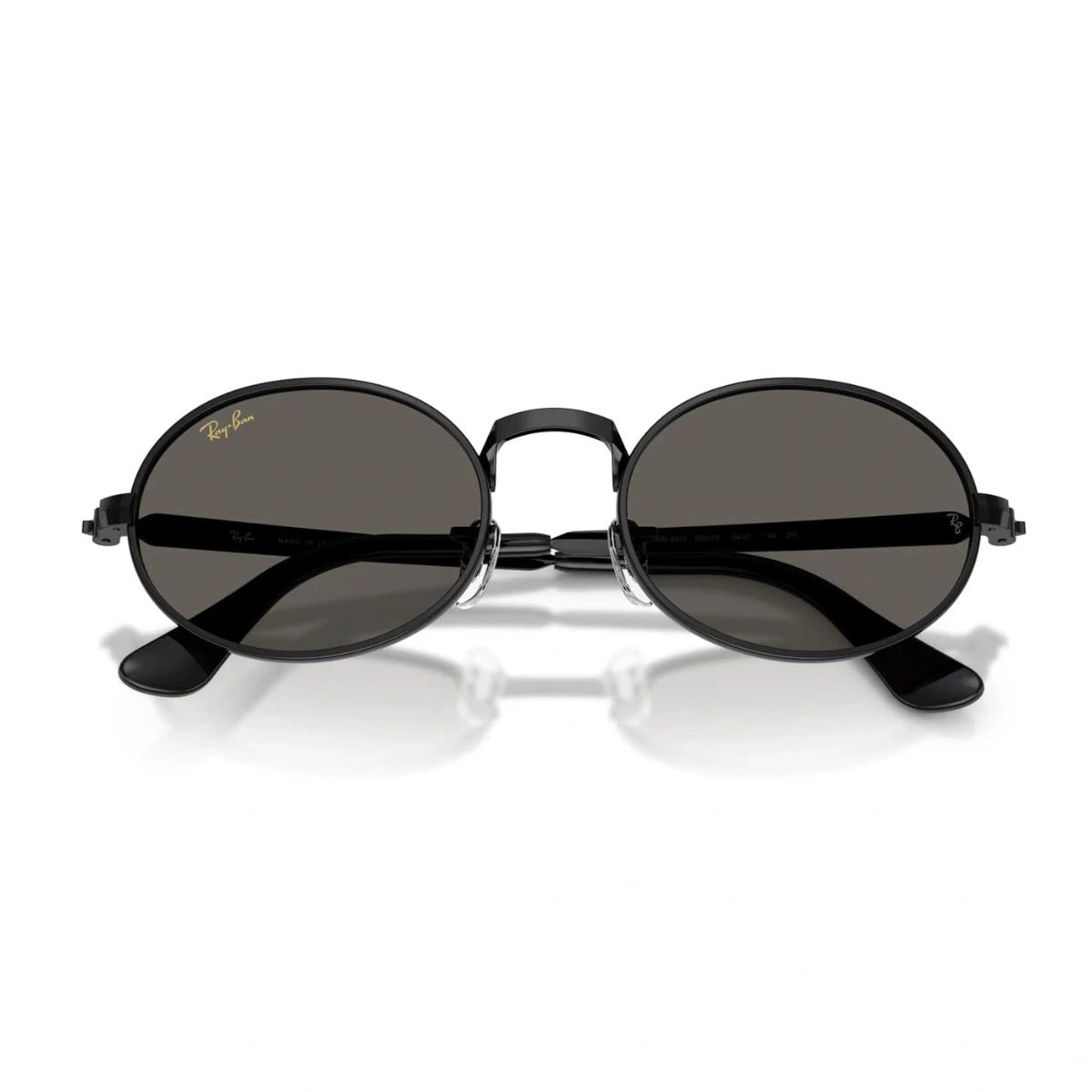 Luxury Ray-Ban A$AP Rocky RB3931 dark grey crystal lens oval sunglasses