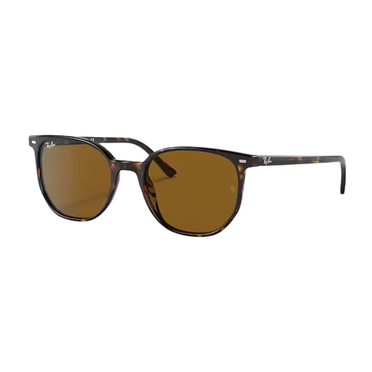 Authentic Ray-Ban Elliot Havana Square Designer Sunglasses