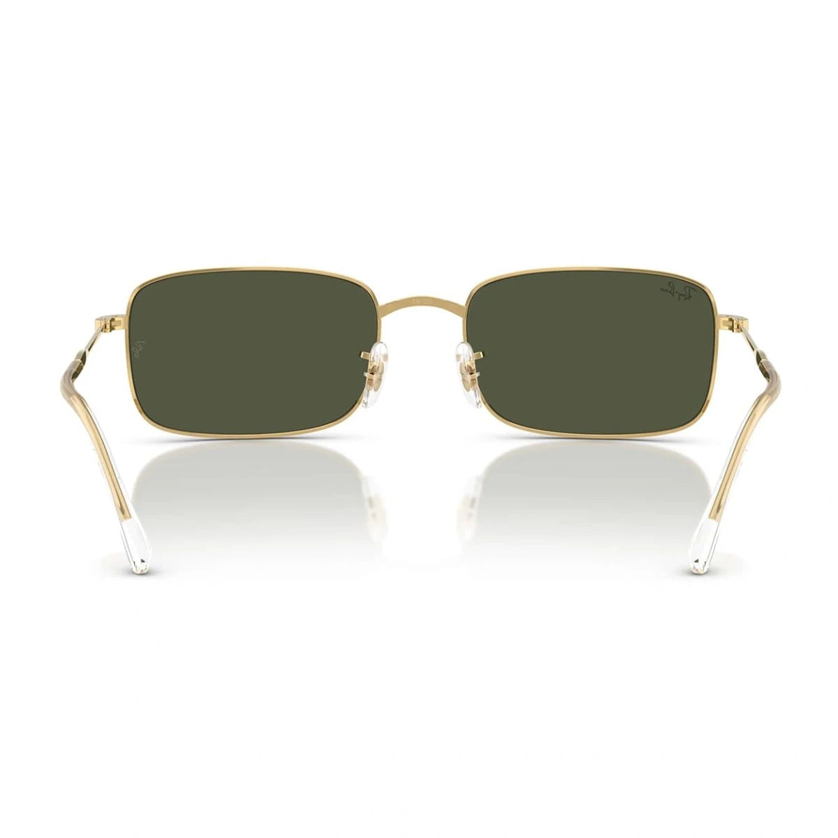 Stylish Ray-Ban RB3746 designer gold frame sunglasses with G-15 green lenses