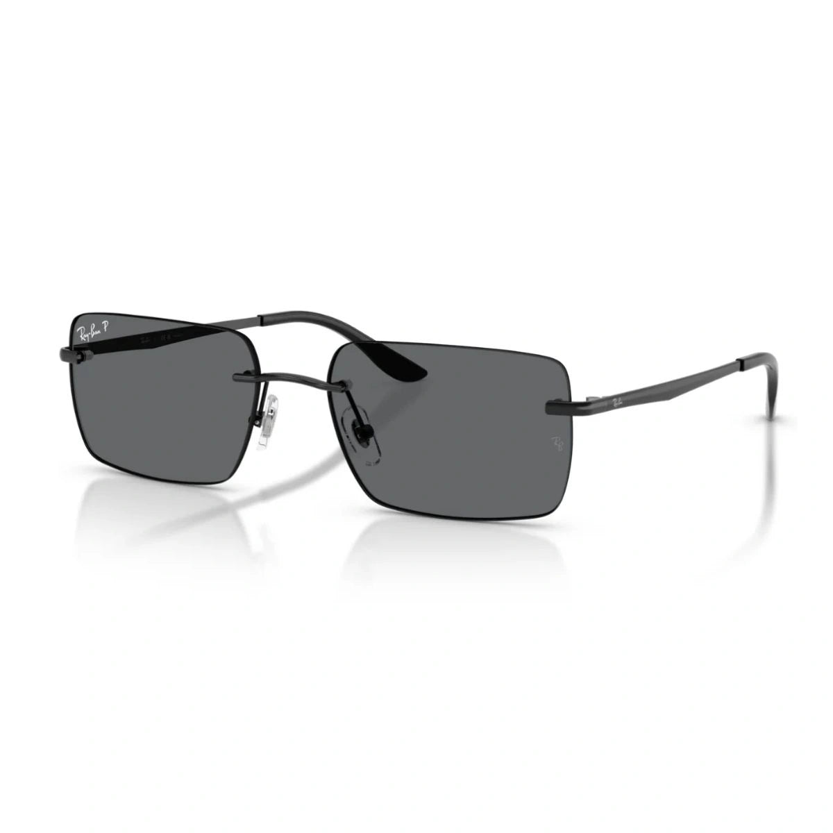 Ray-Ban RB3786I 001/71 Designer Polarized Shades with Dark Grey Lenses
