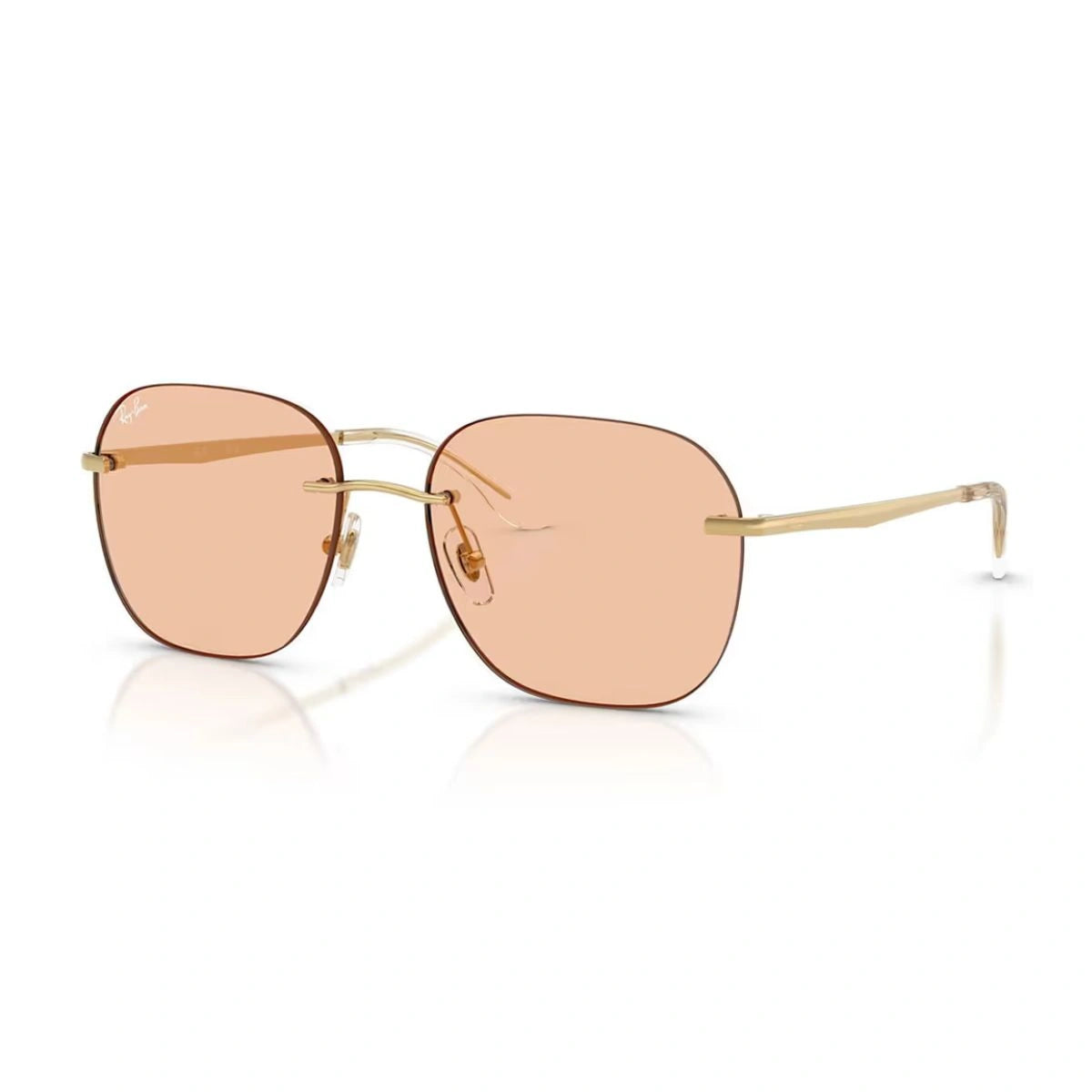 Lightweight Ray-Ban geometric sunglasses for unisex wear