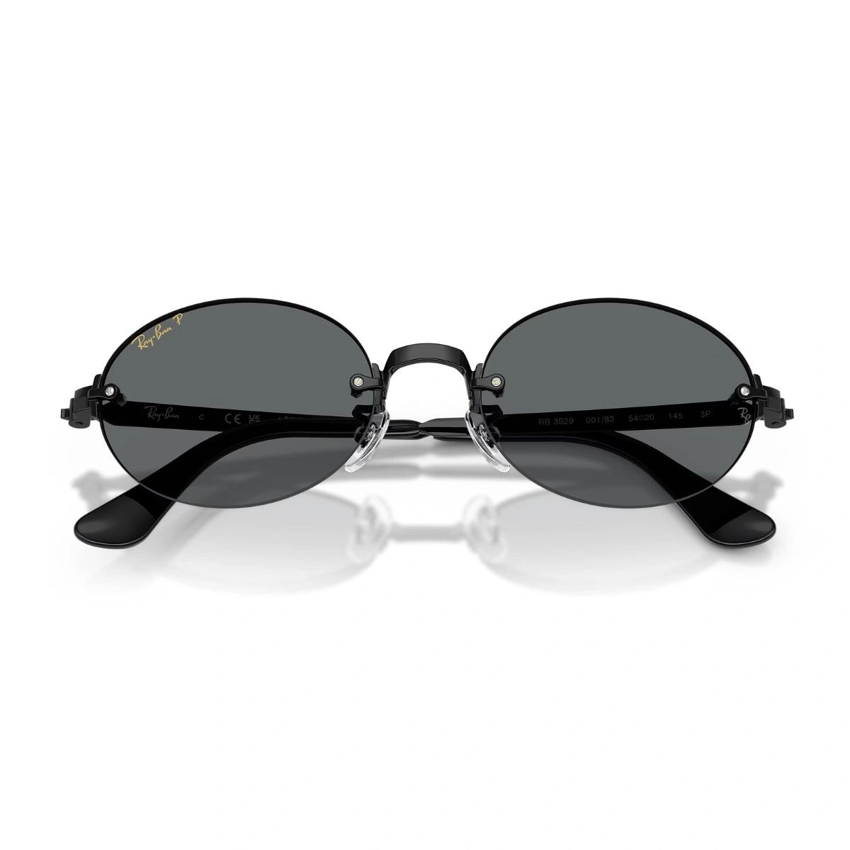 Luxury Ray-Ban RB3929 polarized eyewear front view