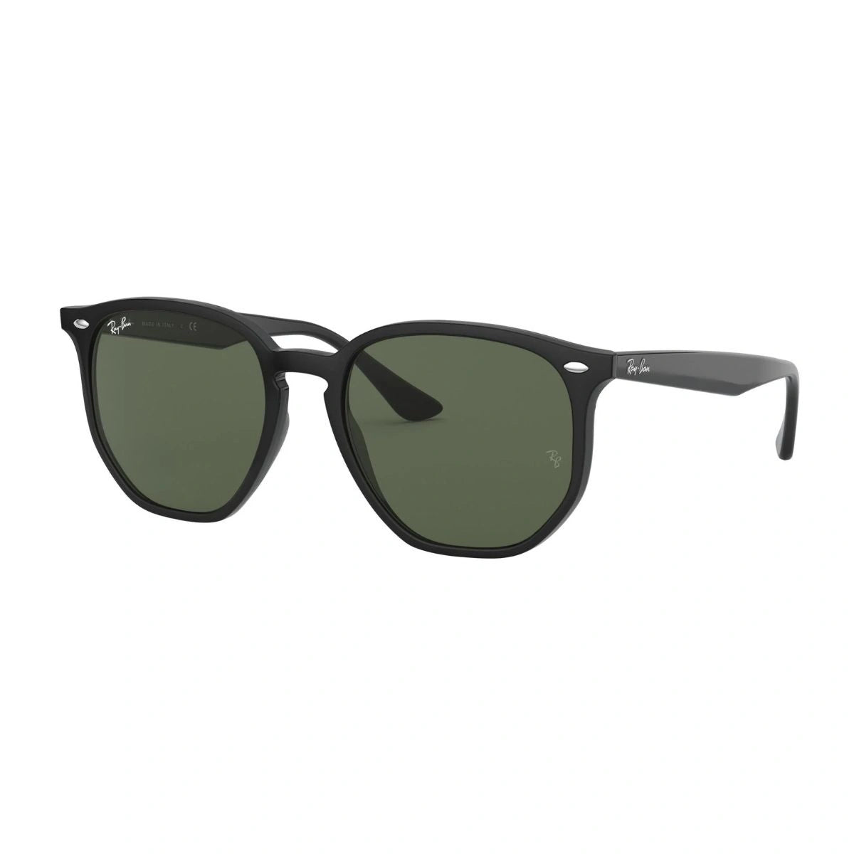 Ray-Ban RB4306 Black Frame Green Lens Luxury Eyewear for Unisex