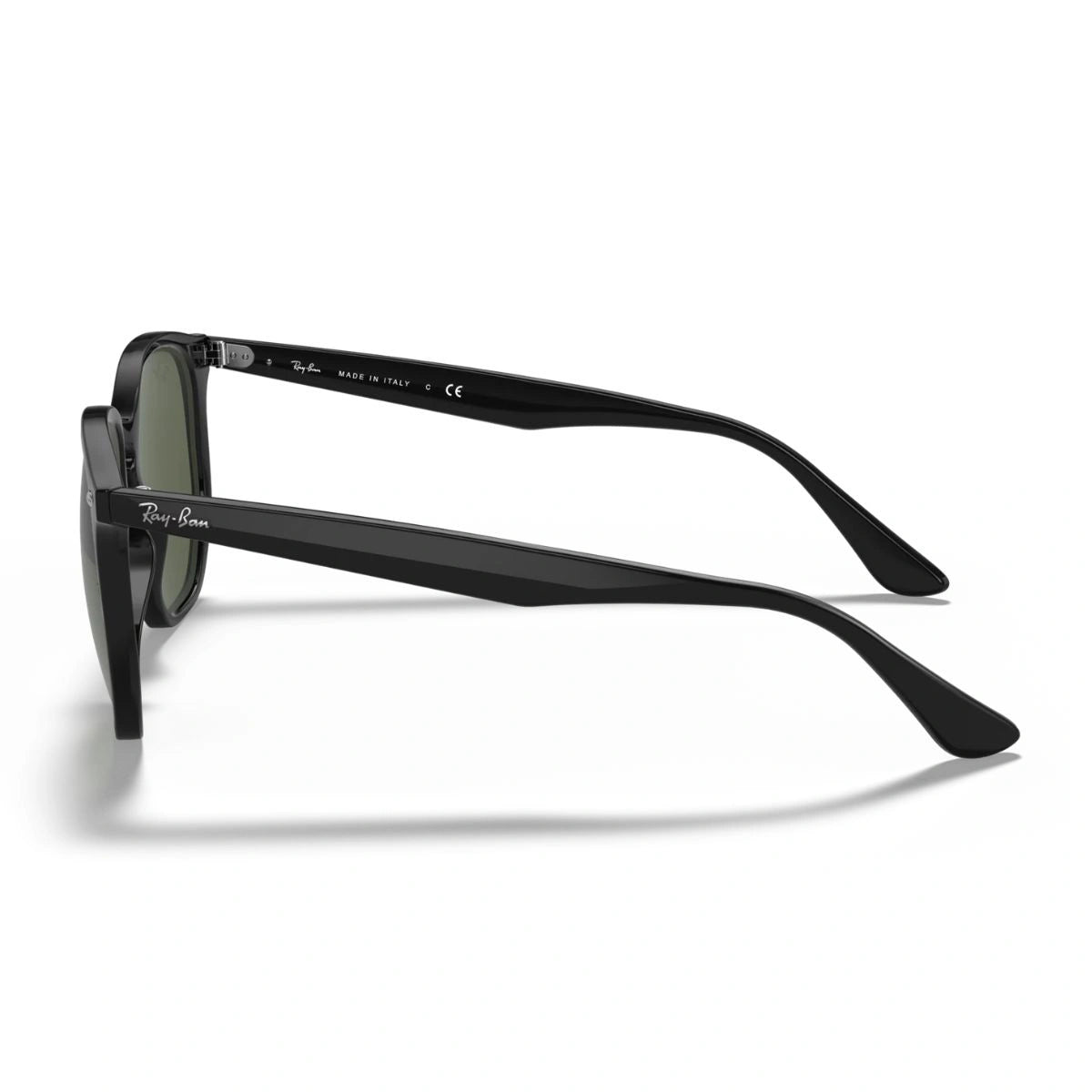 Designer Ray-Ban RB4306 Black Sunglasses with Premium Green Lenses