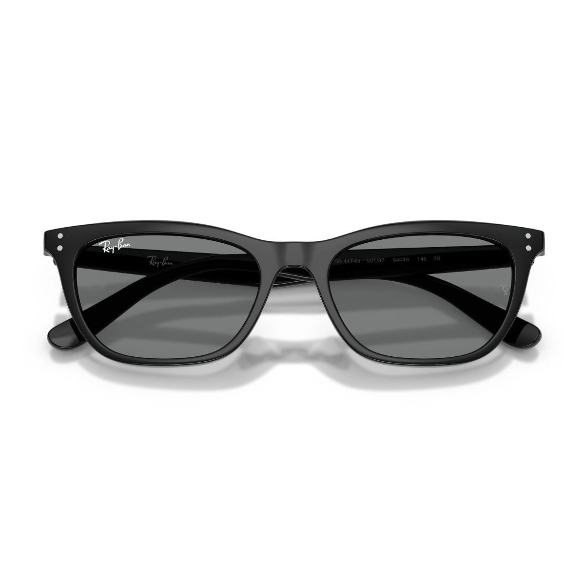 RayBan RB4474D Trendy Black Designer Shades with UV Protection Lenses