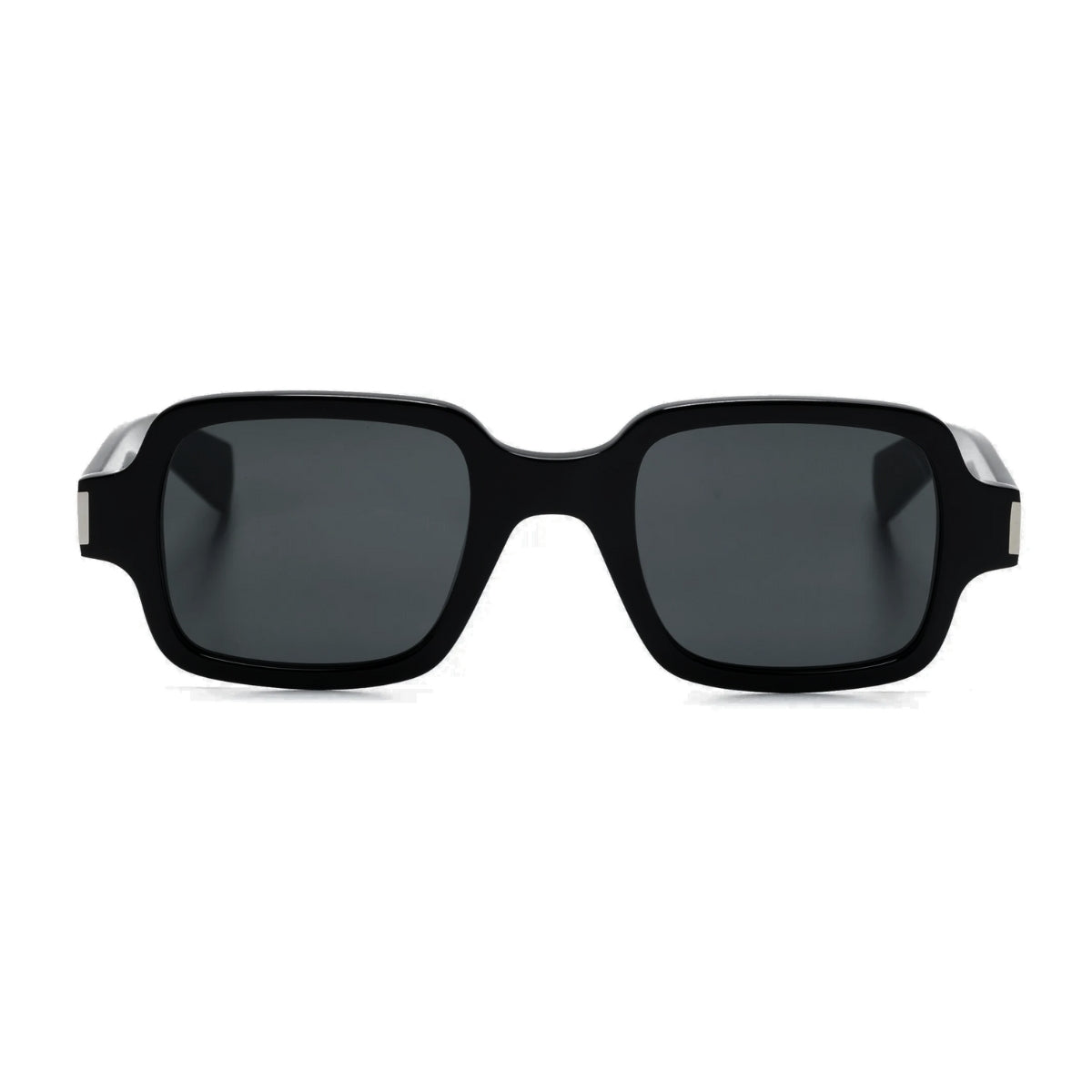 "Saint Laurent SL 720 001 Square Sunglasses – Black UV Protection Shades"