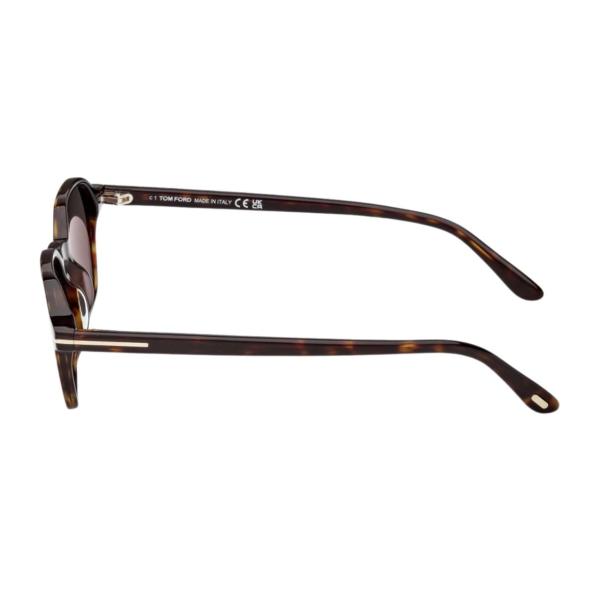 Tom Ford TF1301 geometric frame grey lens stylish eyewear