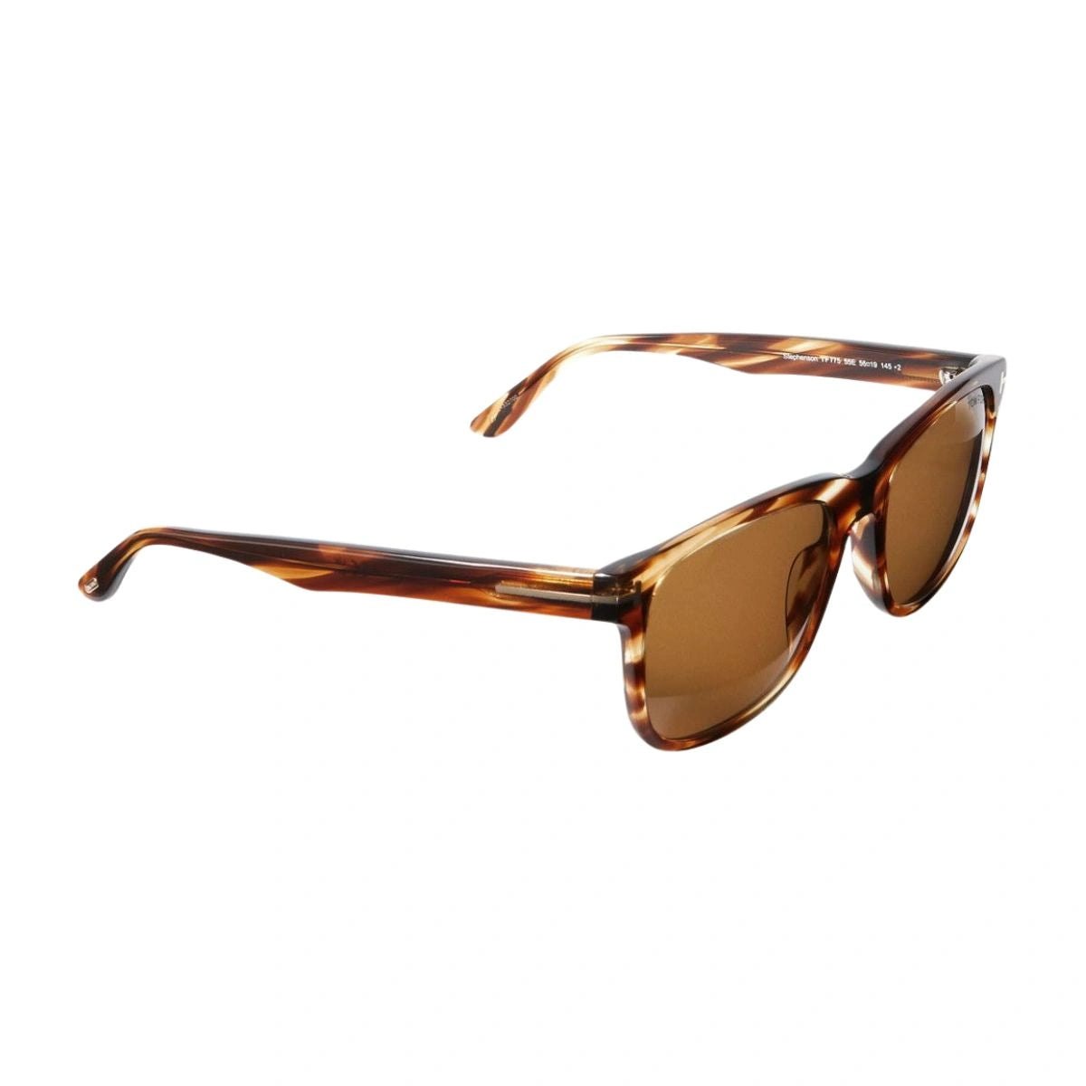 Luxury Tom Ford TF775 tortoise designer shades with brown UV lenses
