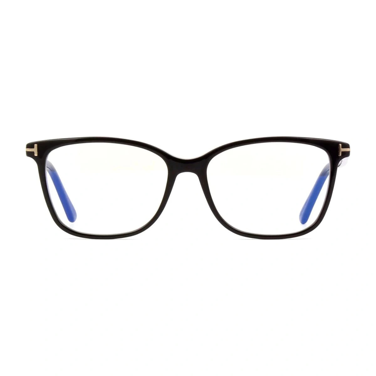 Tom Ford TF5842-B ECO 001 black full frame eyeglasses at Optorium India