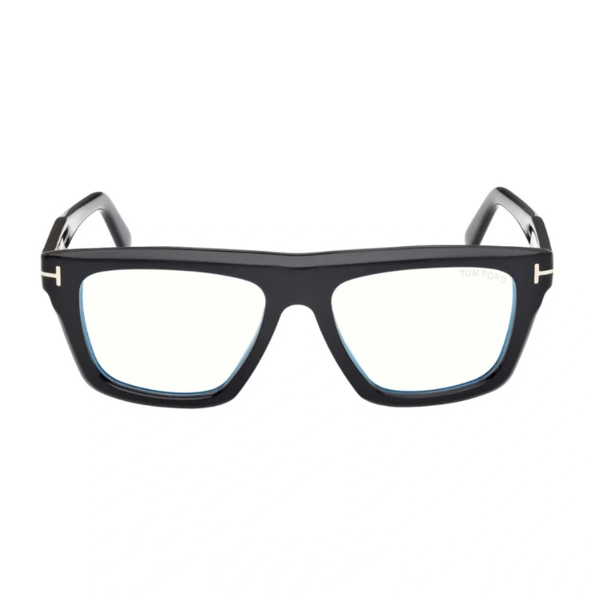 Tom Ford Frame TF6059-B ECO 001 black square-shaped men's eyeglasses at Optorium India