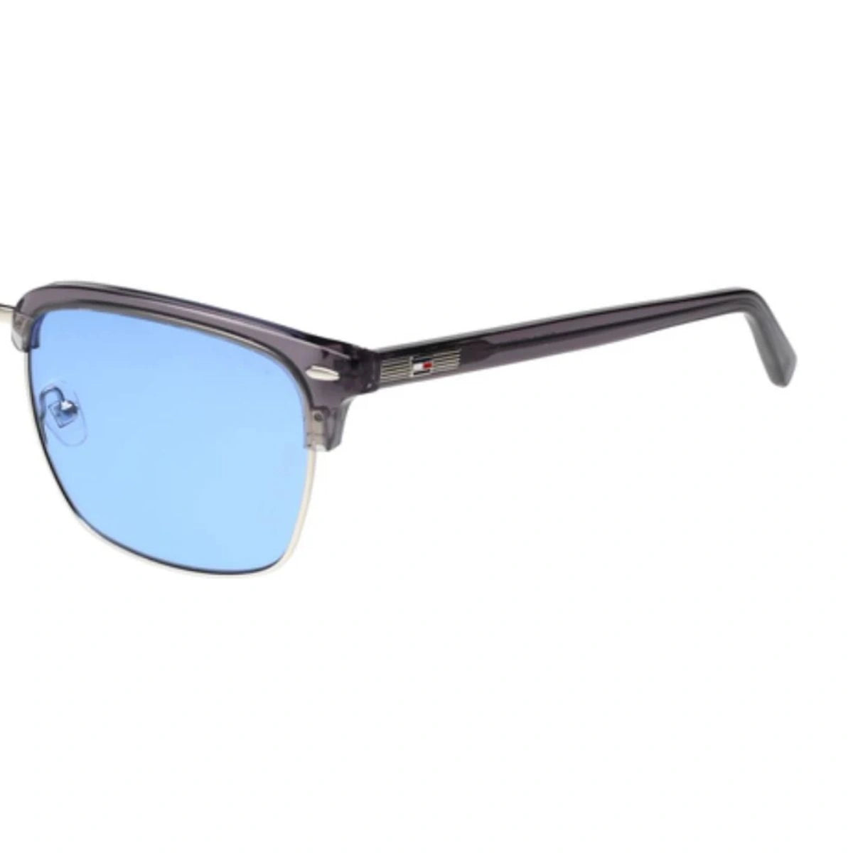 Tommy Hilfiger TH2656 men square UV protected sunglasses transparent grey frame