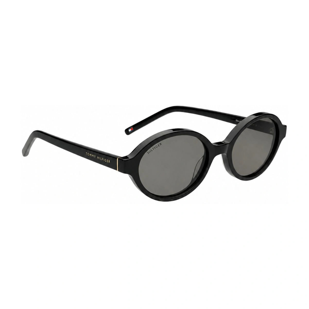 Tommy Hilfiger TH7220 C4 black fashion sunglasses with smoke grey scratch resistant lenses