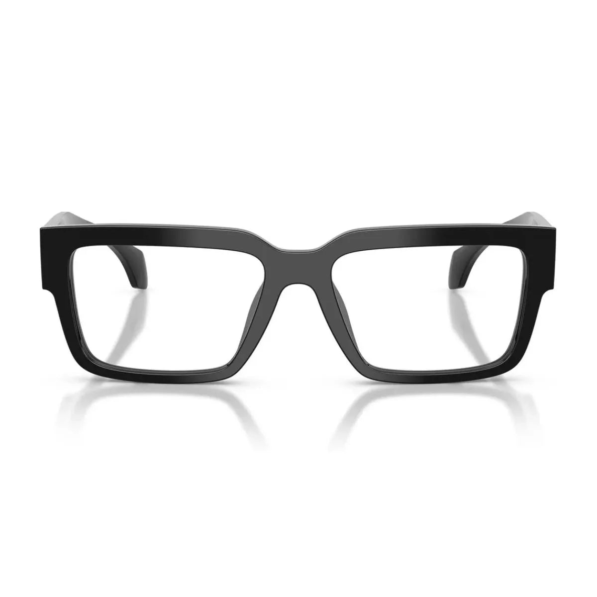 Versace VE 3374-U GB1 black square full rim eyeglasses for women