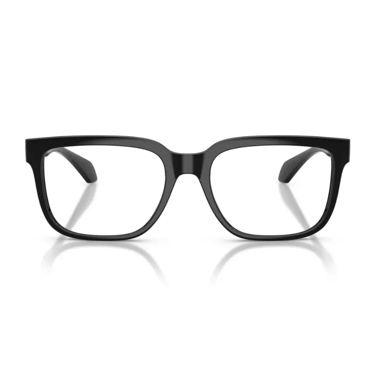 Versace 3377-U GB1 black square prescription eyeglasses for men at Optorium