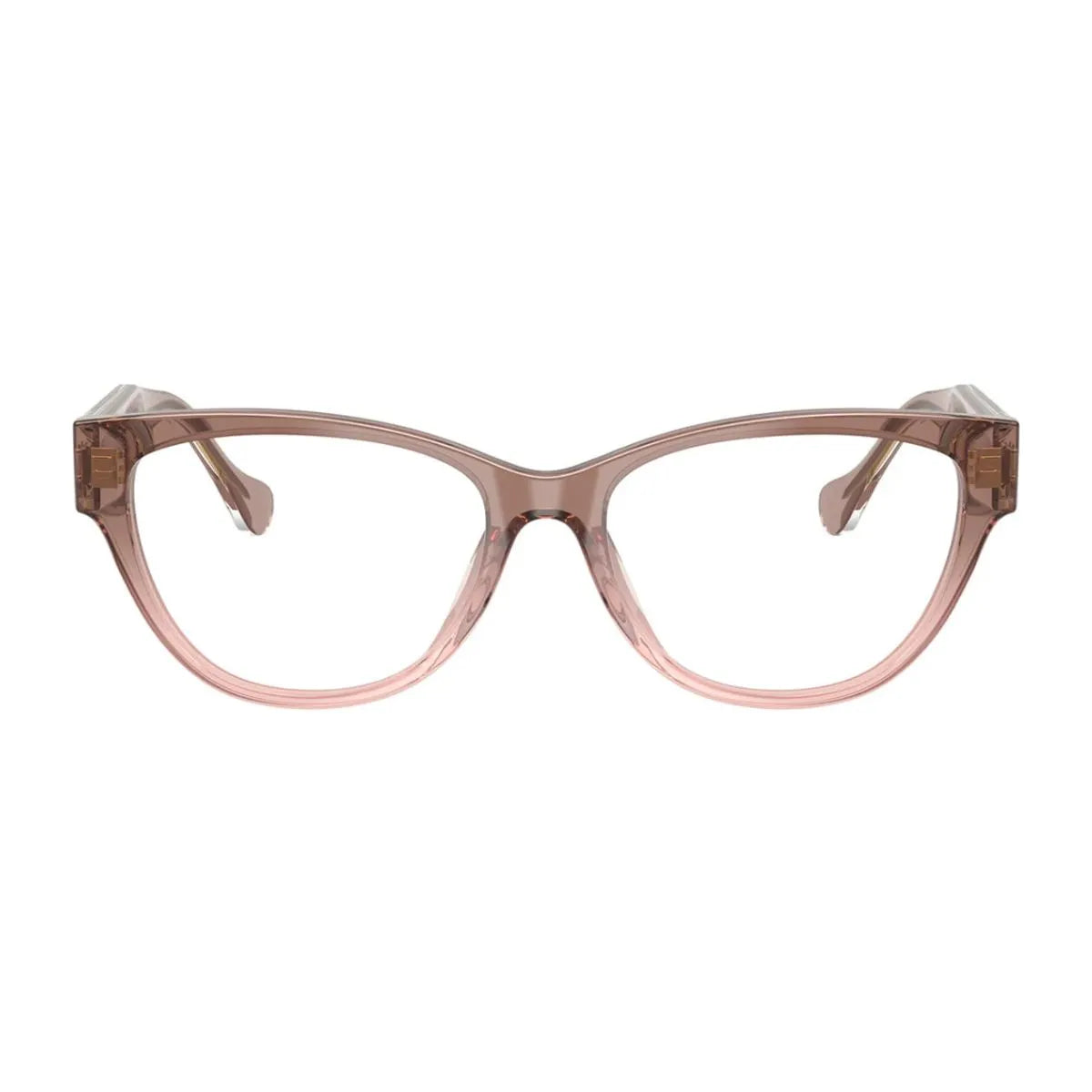 Branded Versace transparent pink cat eye eyeglasses for women 3389-U 5435 at Optorium