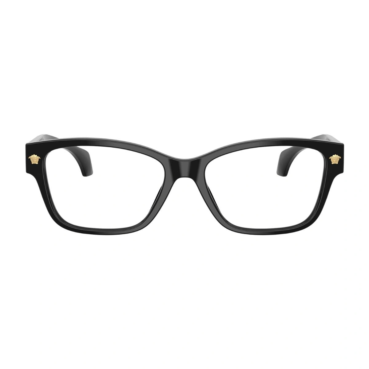 Versace VE 3392 GB1 black cat eye eyeglasses for women at Optorium