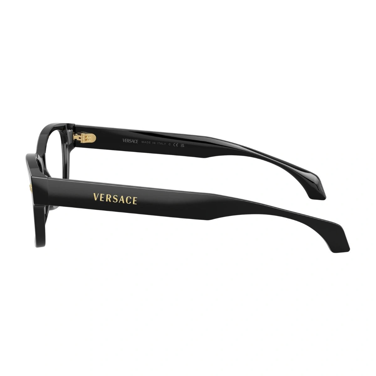 Versace cat eye optical frame VE 3392 GB1 in black colour for women at Optorium