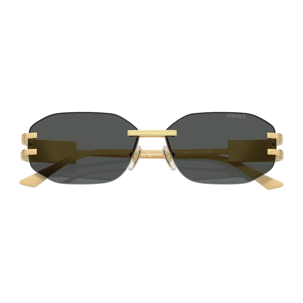 Luxury Versace rimless eyewear for men and women VE 2274 1002/87 at Optorium India