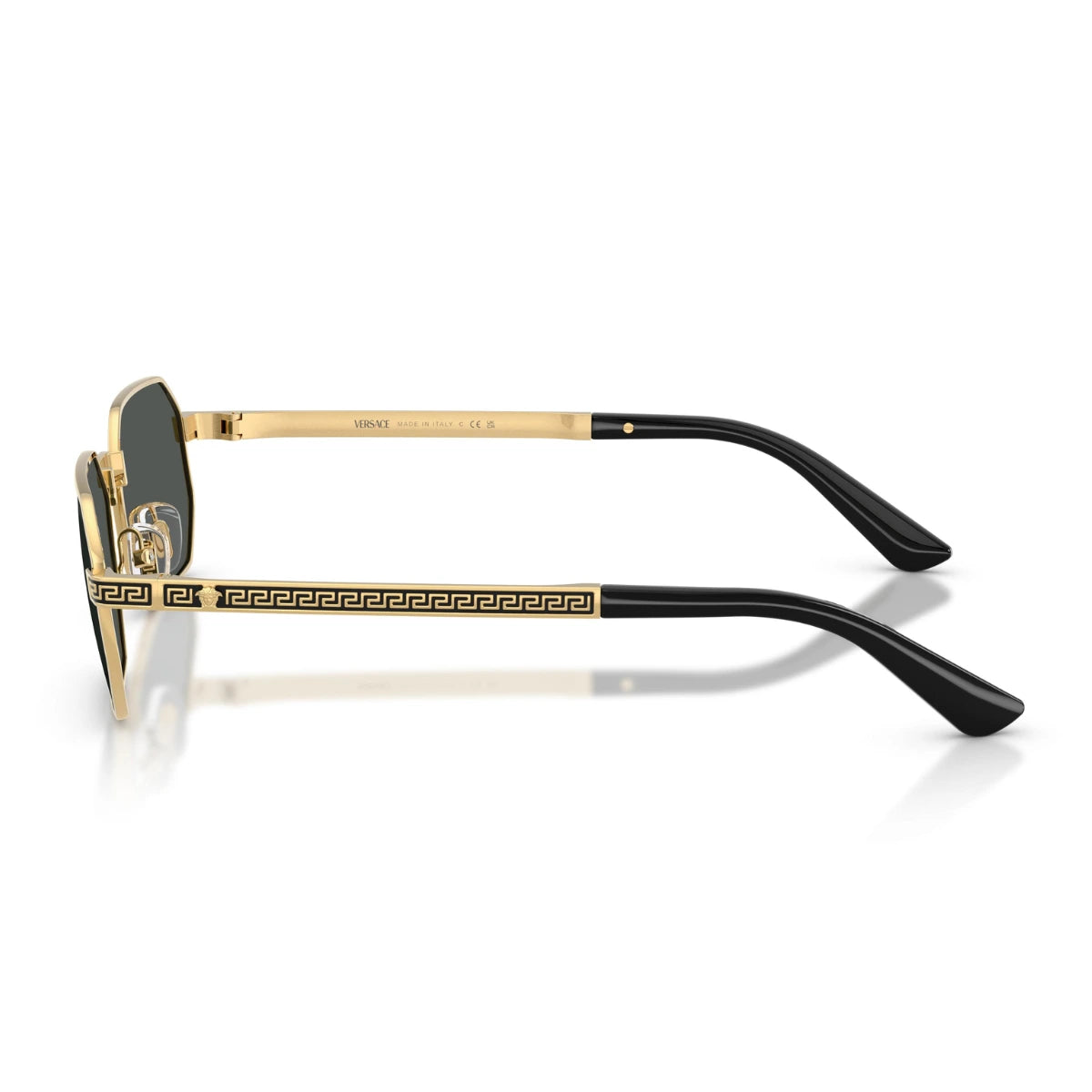 Versace gold frame luxury sunglasses 2297 1002/87 stylish men shades at Optroium