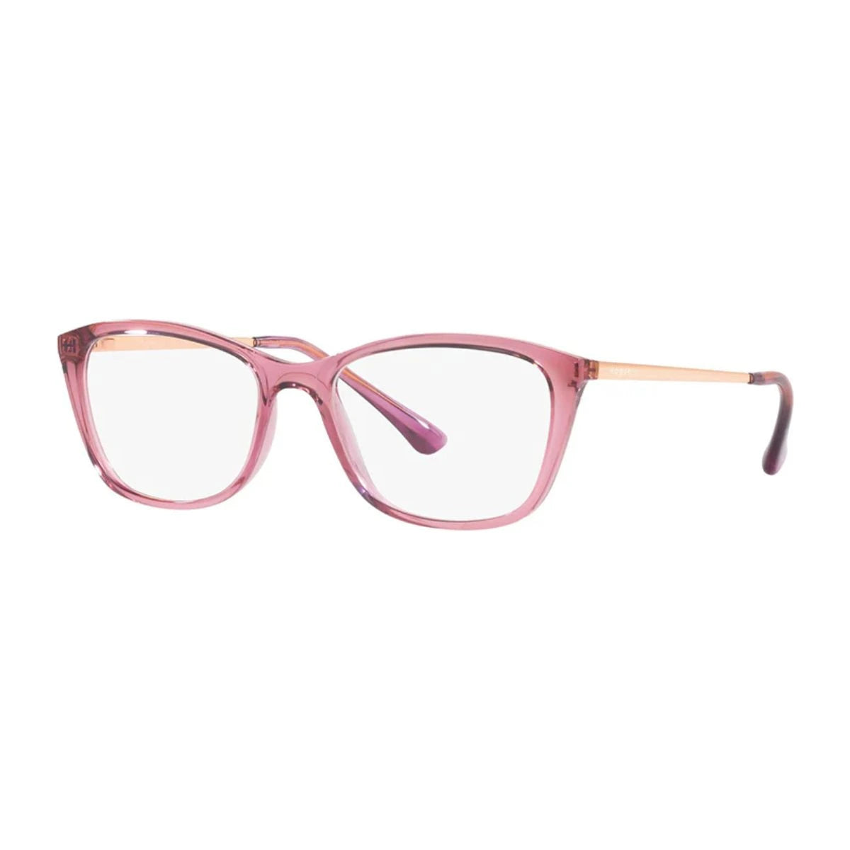 Vogue prescription glasses for women in transparent pink color VO 5204-I 2761at Optorium