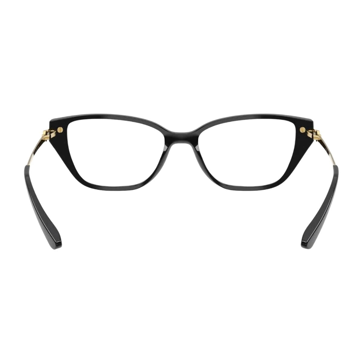 Stylish Vogue cat-eye eyewear with black and gold temples VO 5714-I W44 at Optorium