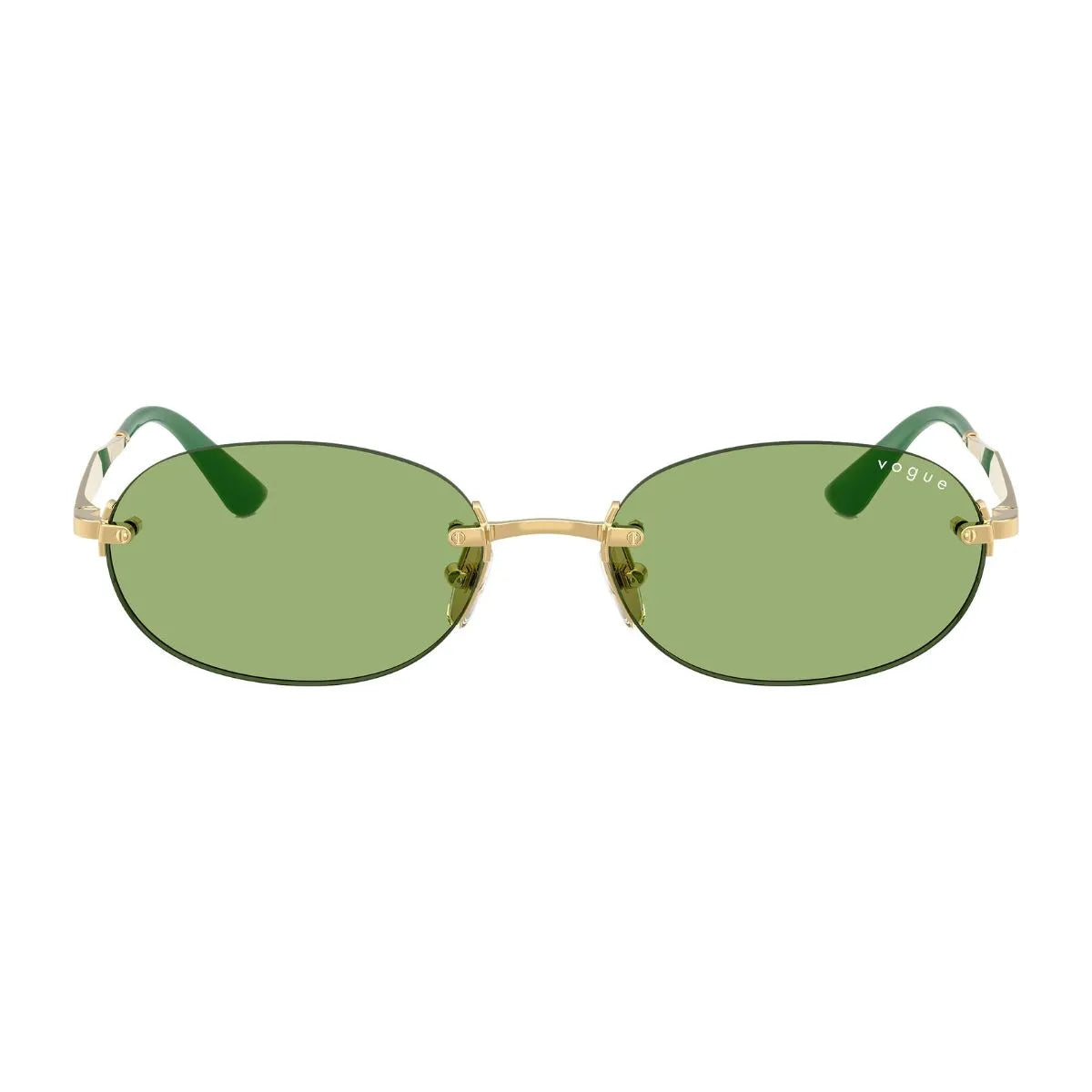 Vogue VO 4342-S 280/2 rimless oval sunglasses for women at Optorium