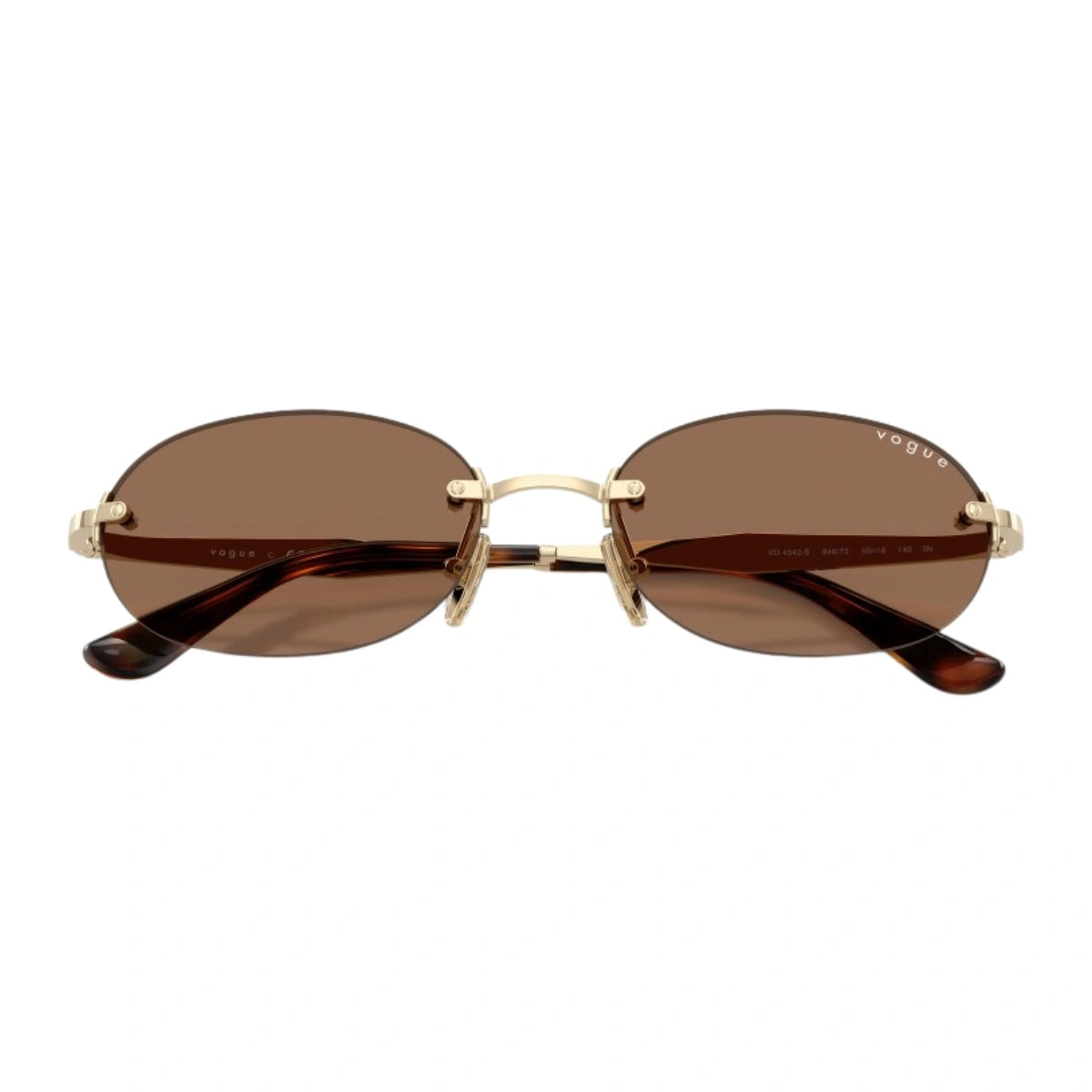 Fashionable Vogue rimless shades  VO 4342-S 848/73  at Optorium