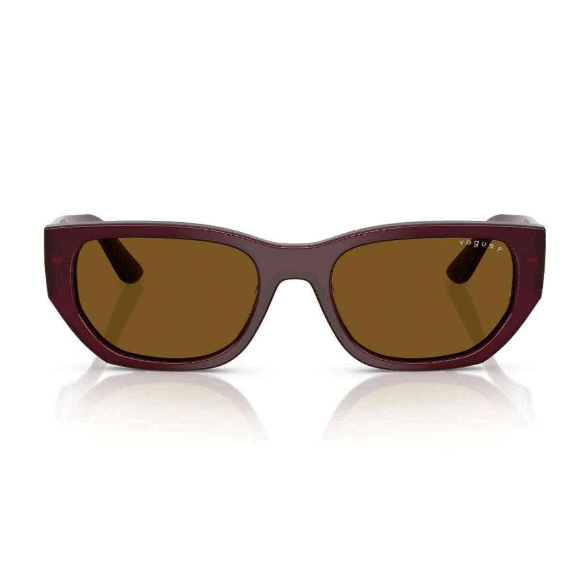Discover VOGUE VO5586-S 328483 Bordeaux cat-eye polarized sunglasses