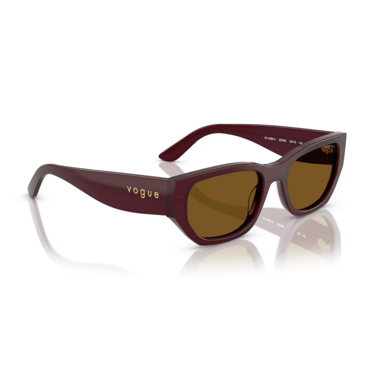 Showcase VOGUE VO5586-S Bordeaux full-rim women’s designer sunglasses